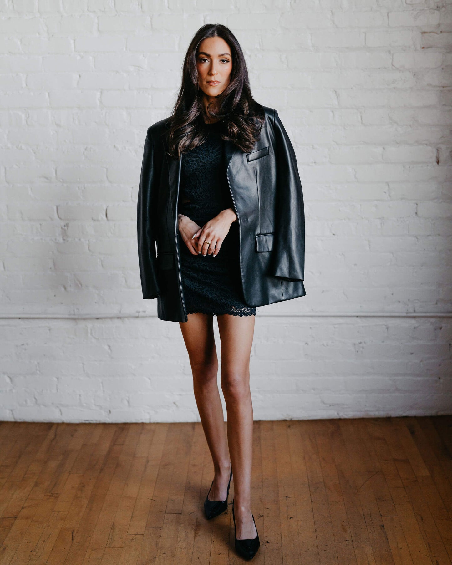 The Lennon Dress in Black