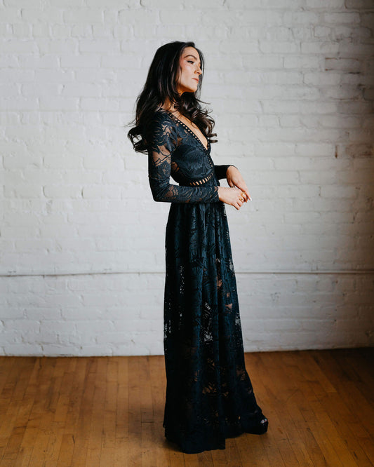 The Palmer Dress in Black