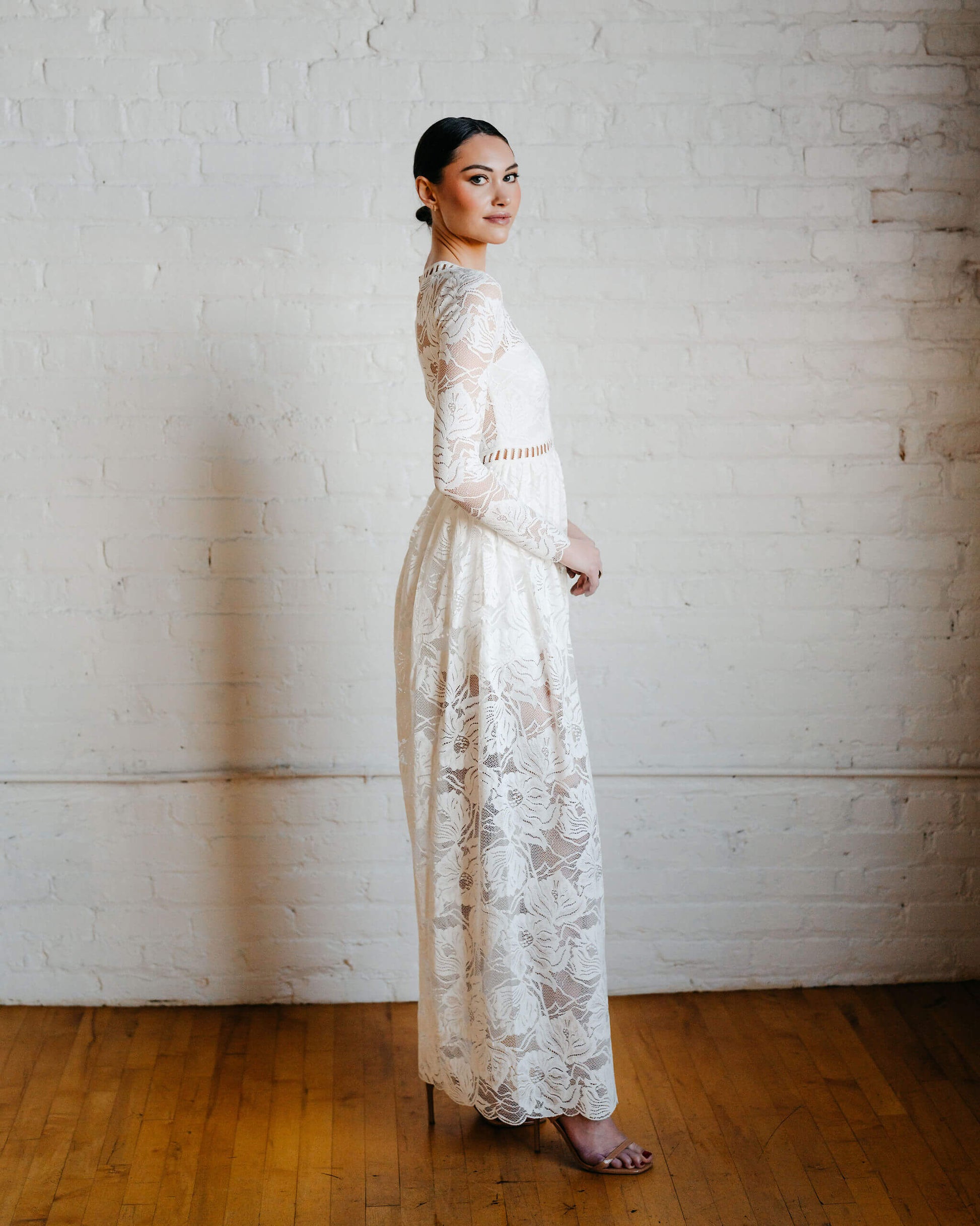 The Palmer Maxi Dress in Ivory Bloom Floral Lace – Samantha Wood The Palmer Maxi Dress in Ivory Bloom Floral Lace – Samantha Wood